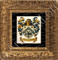 cadre-ancien-or-GOSSELIN DE BOISMONTEL (d'Hozier, 17e s.)_Normandie_France