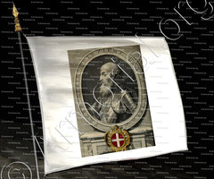 drapeau-GUERIN_Grand-maître de l'ordre de Saint-Jean de Jérusalem, 1231-1236._Jérusalem (1)