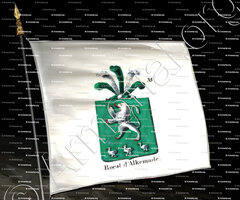 drapeau-ROEST D'ALKEMADE_Armorial royal des Pays-Bas_Europe