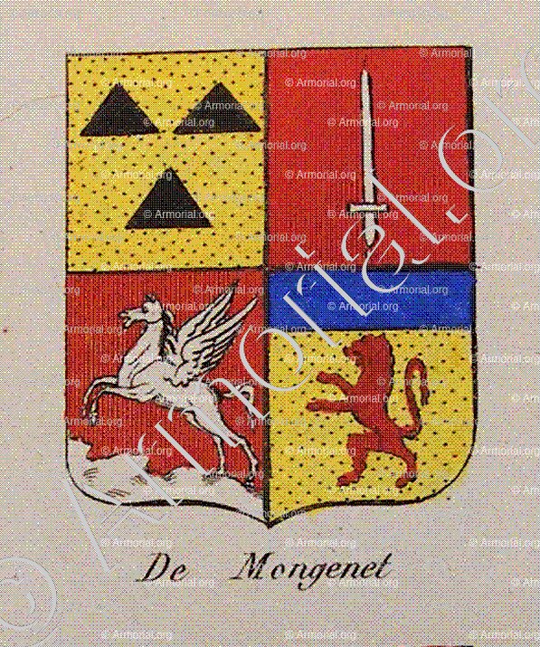 DE MONGENET_Noblesse d'Empire._France