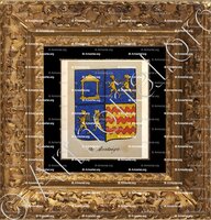 cadre-ancien-or-DE MONTAIGU_Noblesse d'Empire._France