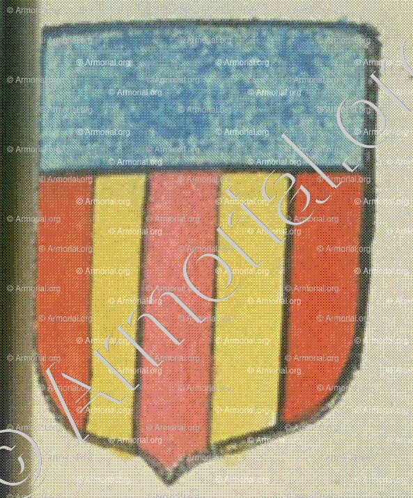 du PERRIER (La Rochelle)_Blason enregistré sous le règne de Louis XIV._France