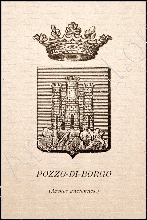 POZZO DI BORGO_Corse. Armorial Corse, 1892._Corsica