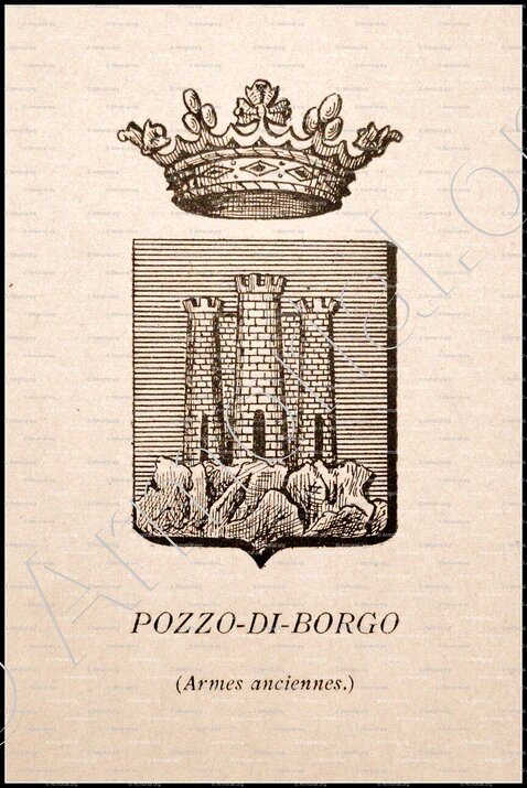POZZO DI BORGO_Corse. Armorial Corse, 1892._Corsica