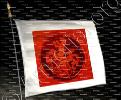 drapeau-KLEIN_Bayern, Nürnberg, 1635. Sceau famille Klein_Schweiz Deutschland