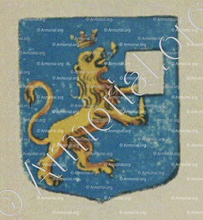 La Confrérie au Lion de la ville de Colmar (Alsace)_Blason enregistré sous le règne de Louis XIV_France 