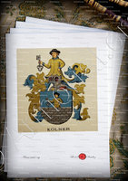 velin-d-Arches-KOELNER_Wappenbuch der Stadt Basel . B.Meyer Knaus 1880_Schweiz