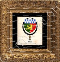 cadre-ancien-or-MENUT_Olivier Menut, Chevalier de l'Ordre souverain de Malte._France