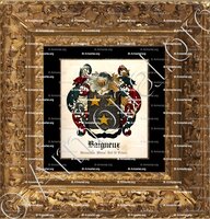 cadre-ancien-or-BAIGNEUX_Normandie, Maine, Isle de France._France