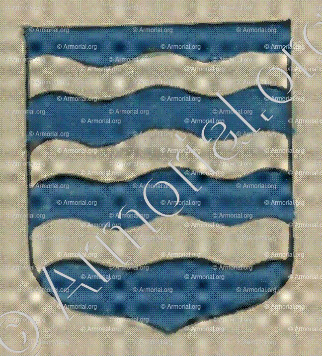 CADOT_Blason enregistré sous le règne de Louis XIV_France