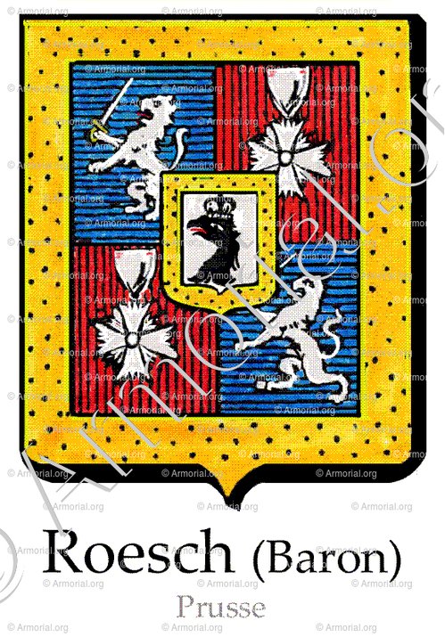 ROESCH (Baron)_Prusse_Allemagne
