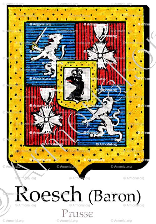 ROESCH (Baron)_Prusse_Allemagne