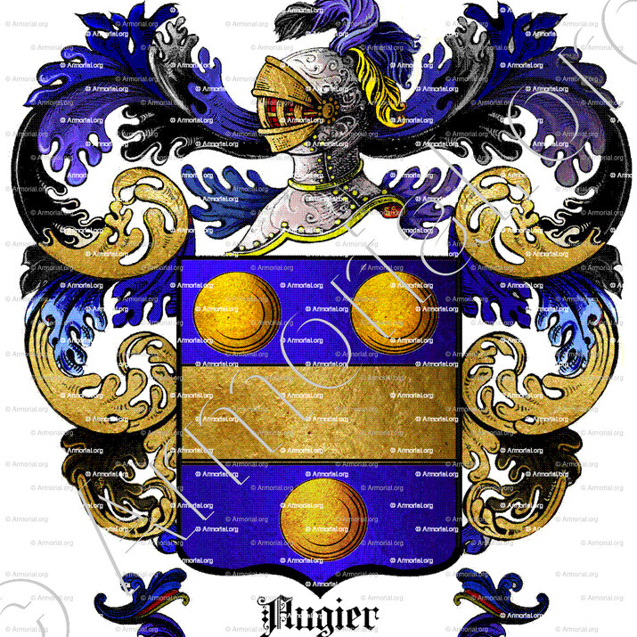AUGIER_Auvergne, 1696._France (ii)