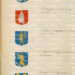 AUGIER_Armorial de France, 1696-1710. Reg. Auvergne (d'Hozier)_France (iii)
