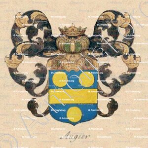 AUGIER_Armorial de France, 1696-1710. Reg. Auvergne (d'Hozier)_France +