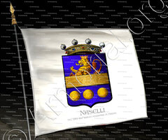 drapeau-NASELLI_Sicilia. Nel 1343 tra 'baroni feudatari di Piazza._Italia (i)