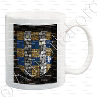 mug-VICHY_Armoiries en Mosaique. Bourbonnais_France (1)