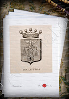 velin-d-Arches-ROCCASERRA alias de ROCCA SERRA_Corse. Armorial Corse, 1892._France