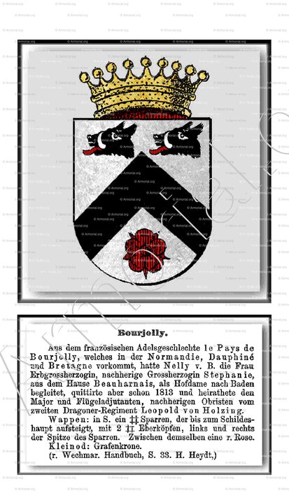 BOURJOLLY_Hofdane nach Baden, 1813._Deutschland +