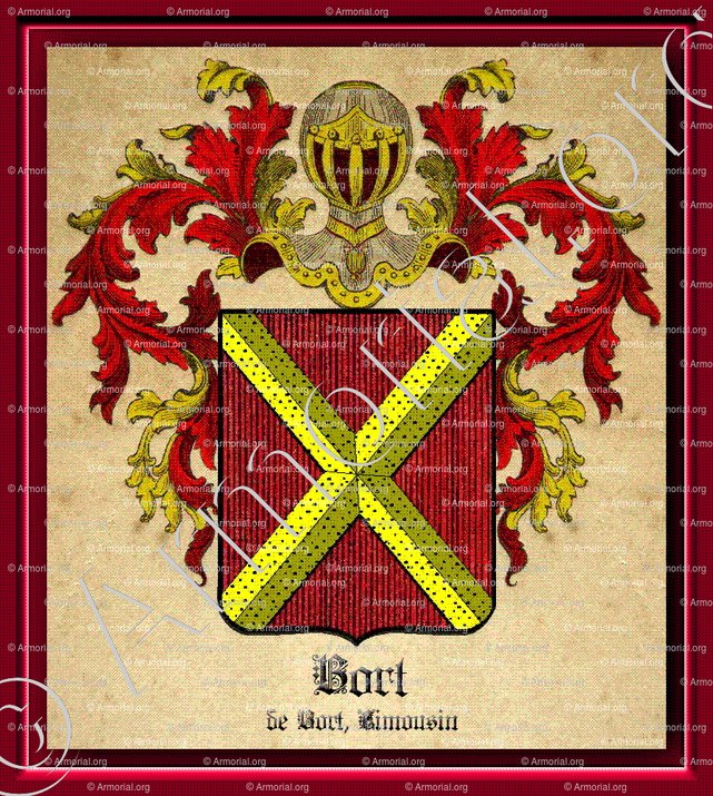 BORT alias de BORT_Limousin, 1696_France
