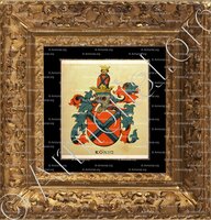 cadre-ancien-or-KÖNIG_Wappenbuch der Stadt Basel . B.Meyer Knaus 1880_Schweiz