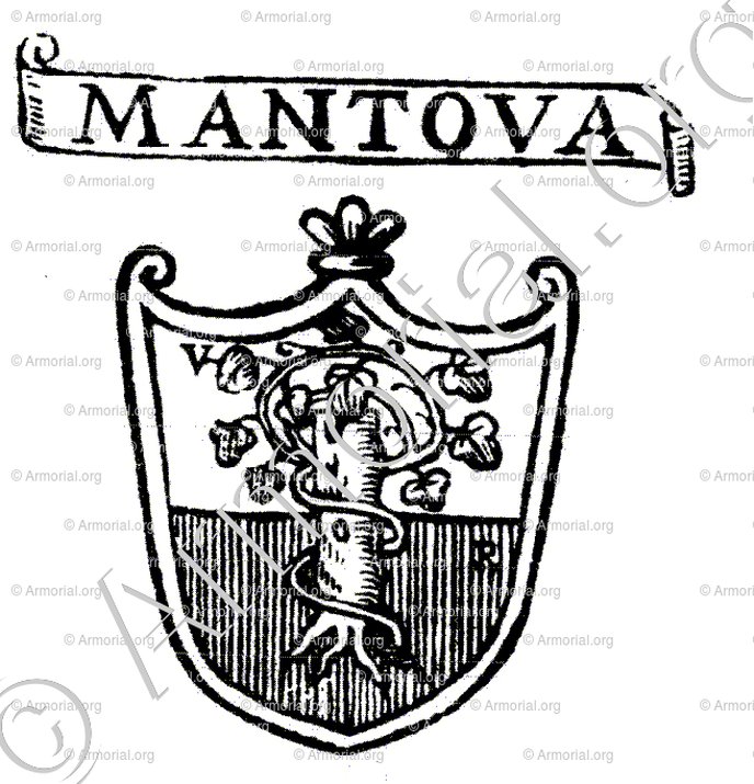 MANTOVA o MANTOA detti BENAVITI_Padova_Italia