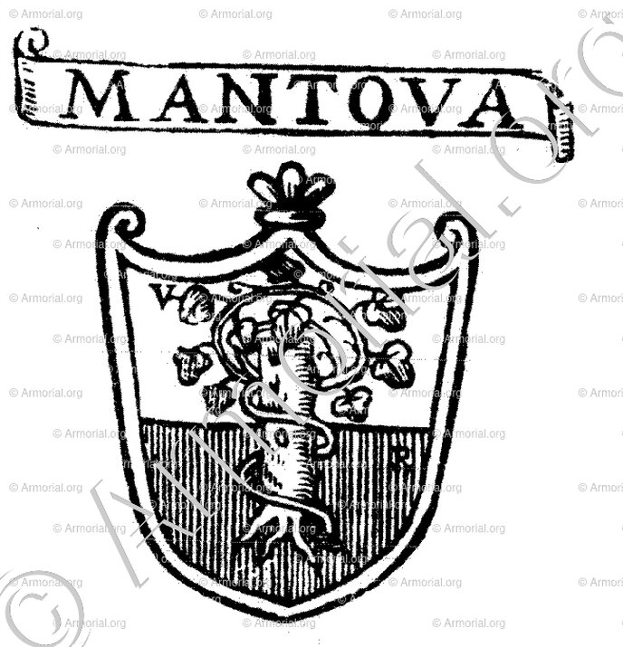 MANTOVA o MANTOA detti BENAVITI_Padova_Italia
