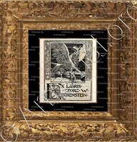 cadre-ancien-or-BÜXENSTEIN_Exlibris des Buchdruckereibesitzers._Deutschland -