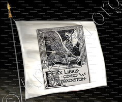 drapeau-BÜXENSTEIN_Exlibris des Buchdruckereibesitzers._Deutschland -