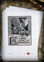 velin-d-Arches-BÜXENSTEIN_Exlibris des Buchdruckereibesitzers._Deutschland -