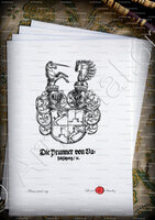 velin-d-Arches-PRUNNER von VASELTSPEEG_Wappenbuch, 1872._Deutschland