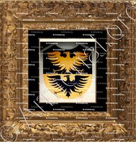 cadre-ancien-or-AIGLE_Blason de la ville (Vaud)_Suisse