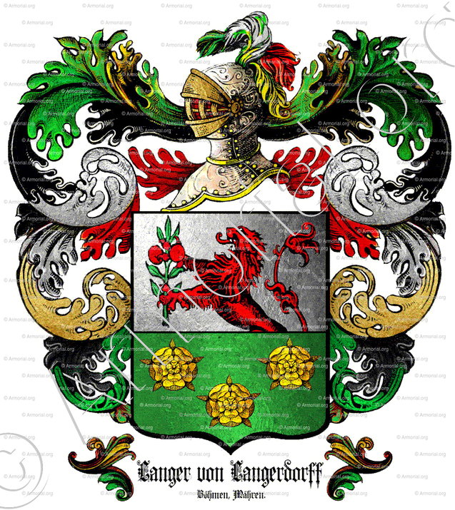 LANGER von LANGERDORFF_Böhmen und Mähren._Königreich Böhmen (ii)