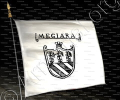 drapeau-MEGIARA o MIGLIARA_Padova_Italia