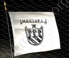 drapeau-MEGIARA o MIGLIARA_Padova_Italia