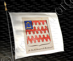 drapeau-DE ROCHECHOUART DE MORTEMART_Noblesse d'Empire._France