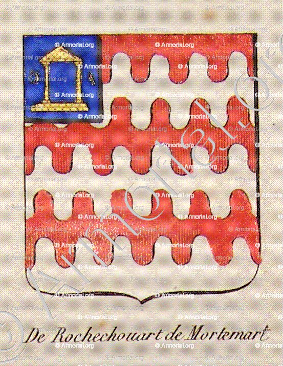 DE ROCHECHOUART DE MORTEMART_Noblesse d'Empire._France