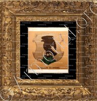 cadre-ancien-or-KRÄHE_Wappenbuch der Stadt Basel . B.Meyer Knaus 1880_Schweiz