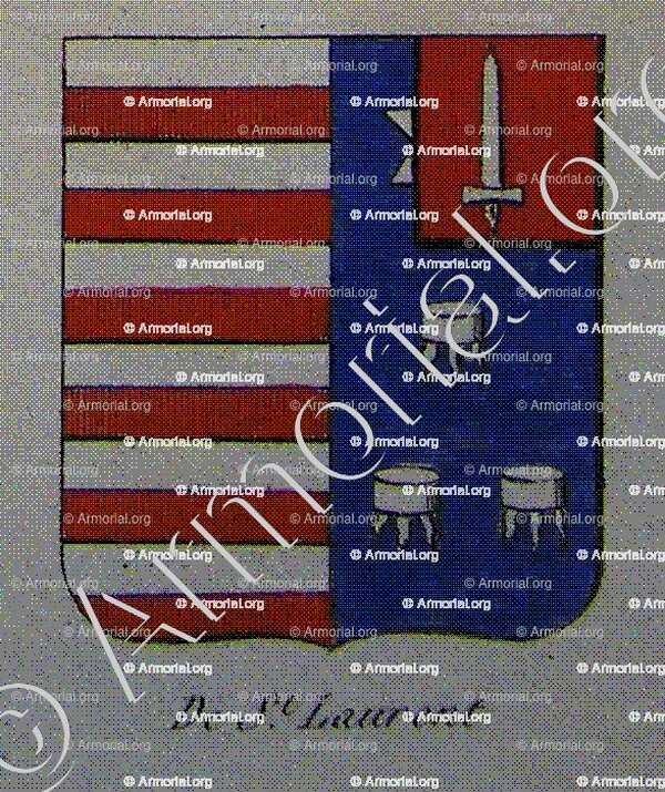 DE SAINT LAURENT_Noblesse d'Empire._France