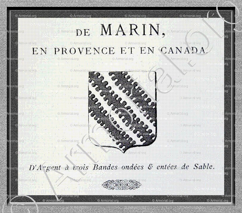 de MARIN_Provence, Canada_France +