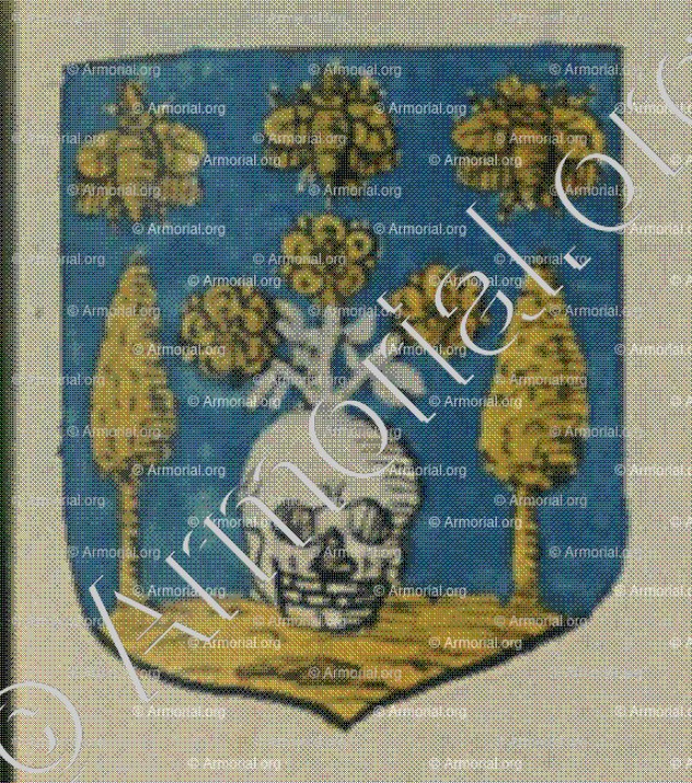 HEINIUS (Alsace)_Blason enregistré sous le règne de Louis XIV_France 