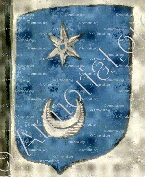 du VIVIER (La Rochelle)_Blason enregistré sous le règne de Louis XIV._France