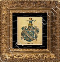 cadre-ancien-or-KRAMER_Wappenbuch der Stadt Basel . B.Meyer Knaus 1880_Schweiz