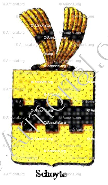 SCHOYTE_Armorial royal des Pays-Bas_Europe