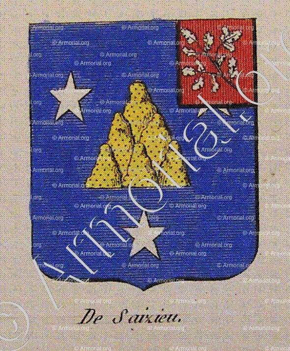 DE SAIZIEU_Noblesse d'Empire._France