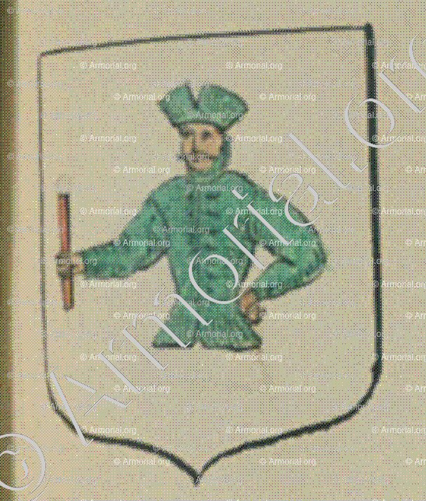 HEINRICI (Alsace)_Blason enregistré sous le règne de Louis XIV_France 