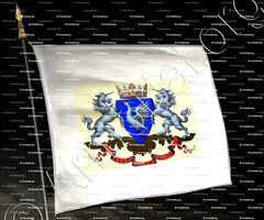 drapeau-MAILLARD Marquis d'ALBY_Duché de Savoie_États de Savoie