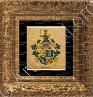 cadre-ancien-or-KRAUER_Wappenbuch der Stadt Basel . B.Meyer Knaus 1880_Schweiz