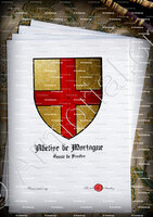 velin-d-Arches-Adelise de MORTAGNE_Comté de Flandre._Etats de Bourgogne (France Belgique)