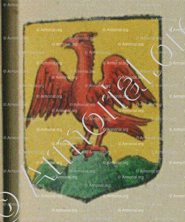 La Confrérie des Marchands de la ville de Fribourg (Alsace)_Blason enregistré sous le règne de Louis XIV_France 